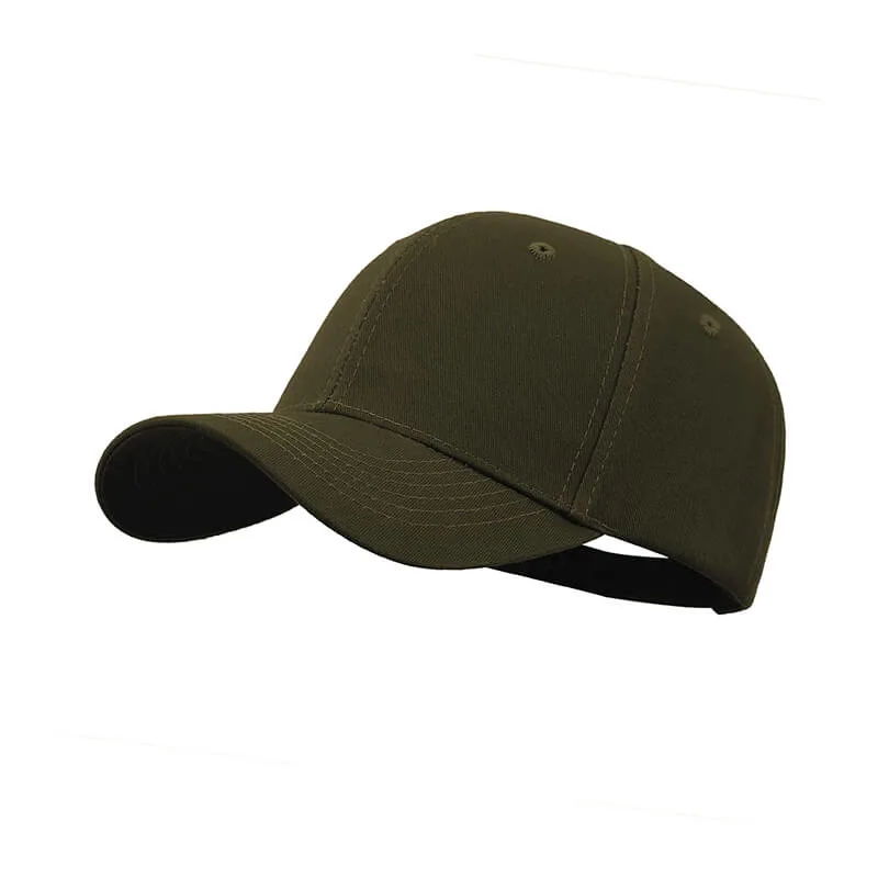 OEM High Quality Custom Embroidery Logo Fashion Unisex Fitted 6 Panel Baseball Cap Hat for Men Women