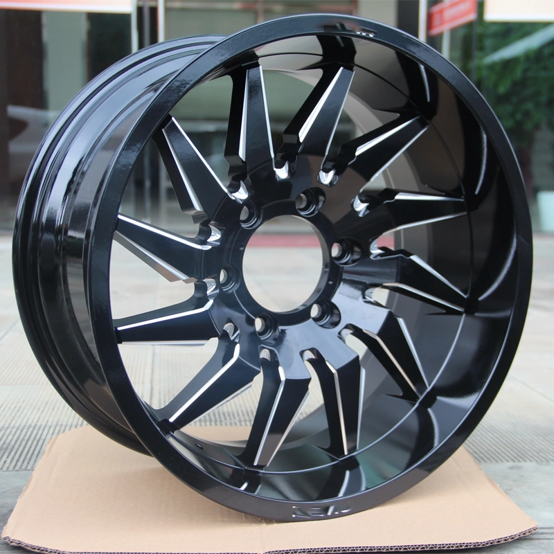 Cast A356.2 Aluminum Flash Silver Machine Face Alloy Wheel