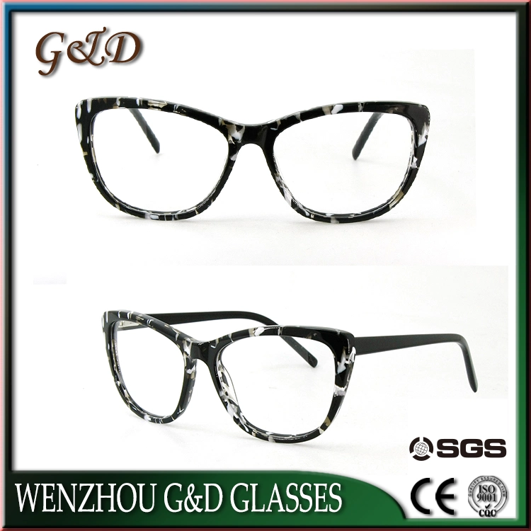 Modern Cat Eye Shape Multicolored New Fashion Design Acetate Optical Frame Boutique Eyewear Collection