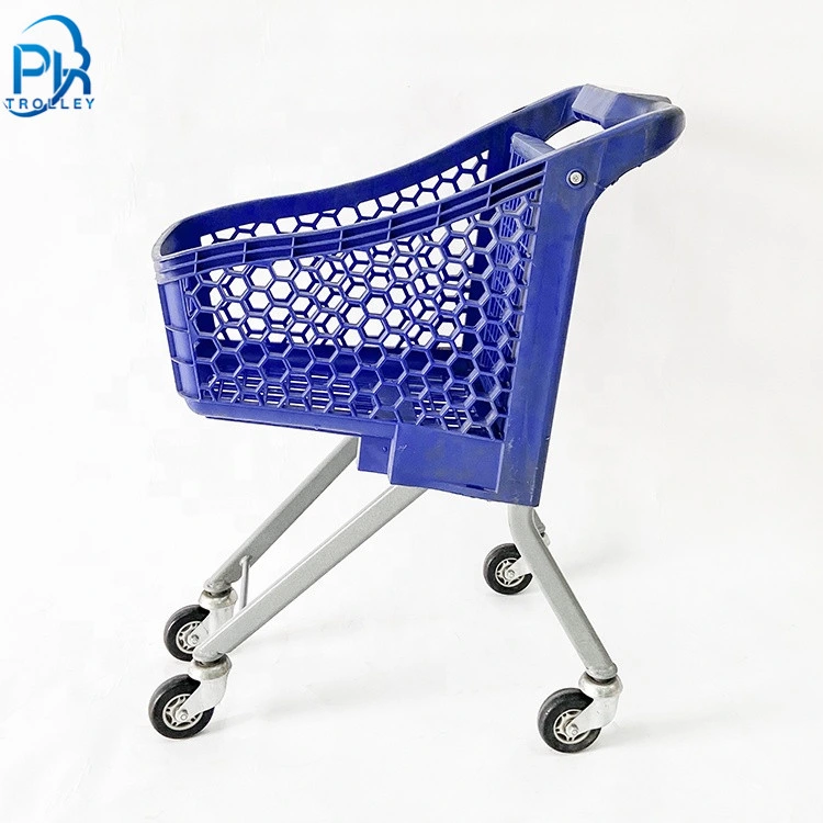 Supermarket Children Retail Plastic Mini Shopping Trolley Carts for Kids