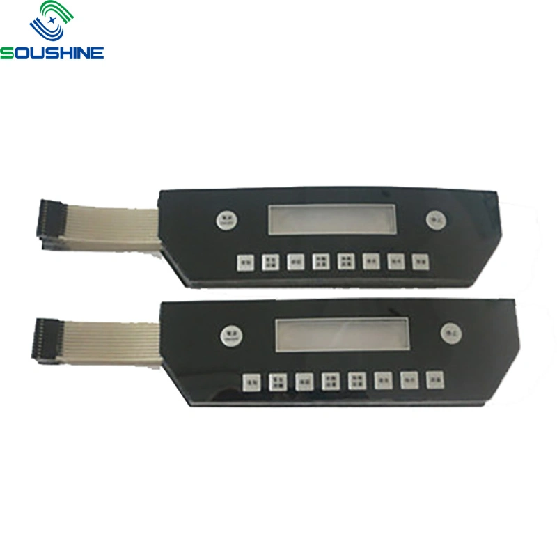 OEM Custom condujo el botón de tacto de la Membrana impermeable Tecla Botón Interruptor de membrana estampación máquina