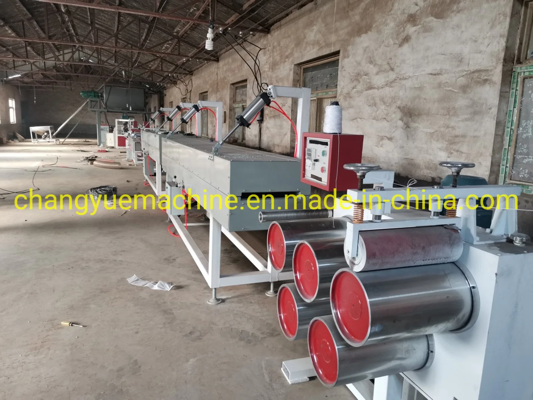 Pet Flat Yarn Extrusion Line / Pet Filament Making Machine