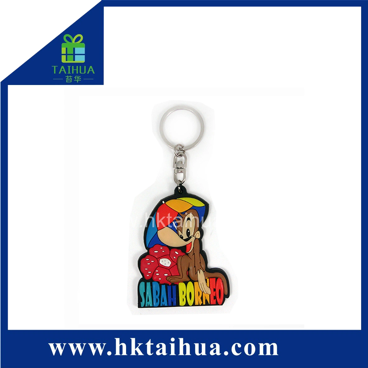 High quality/High cost performance Customized Metal/PVC/Feather Keychain for Sport Federation