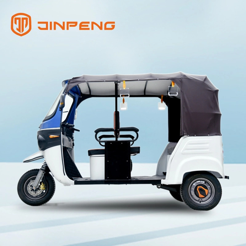 Jinpeng Yuhang New Design LCD Screen Reversing Image Long Range Electric Rickshaw for Passenger Taxi Use