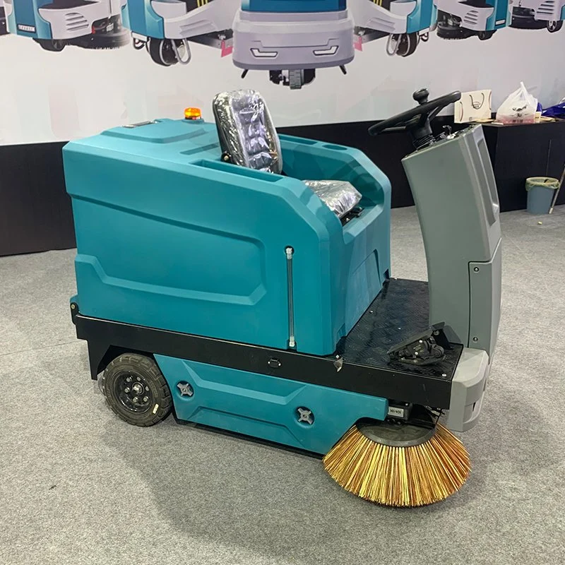 Community Park Electric Sweeper Equipo de Limpieza de Pisos con fuerte Escalada Capacidad