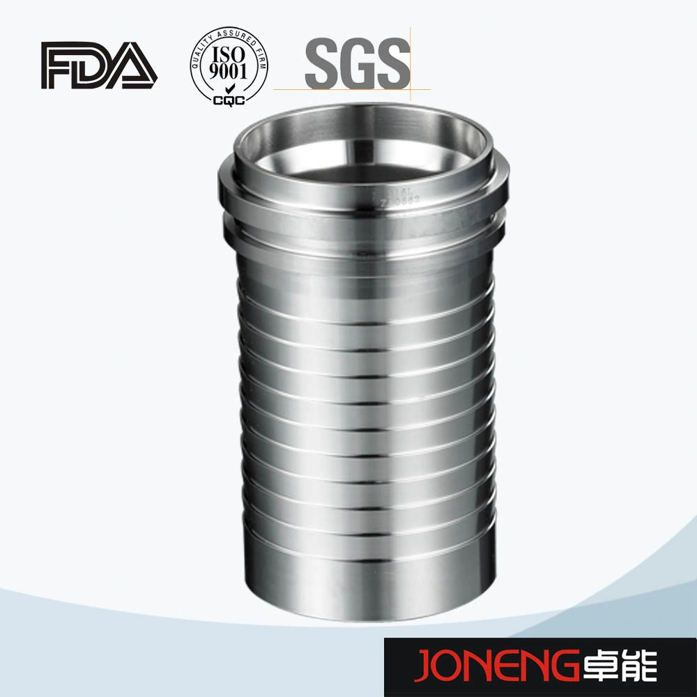 Stainless Steel Sanitary Food Grade Clamped Hose Nipple (JN-FL 3006)