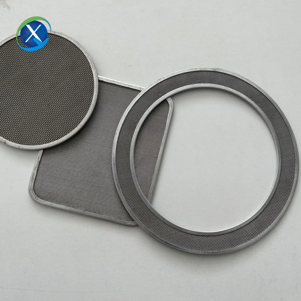 Customized Shape Edge Covering Mesh Filter Disc/Sheet for Plastic Industrial