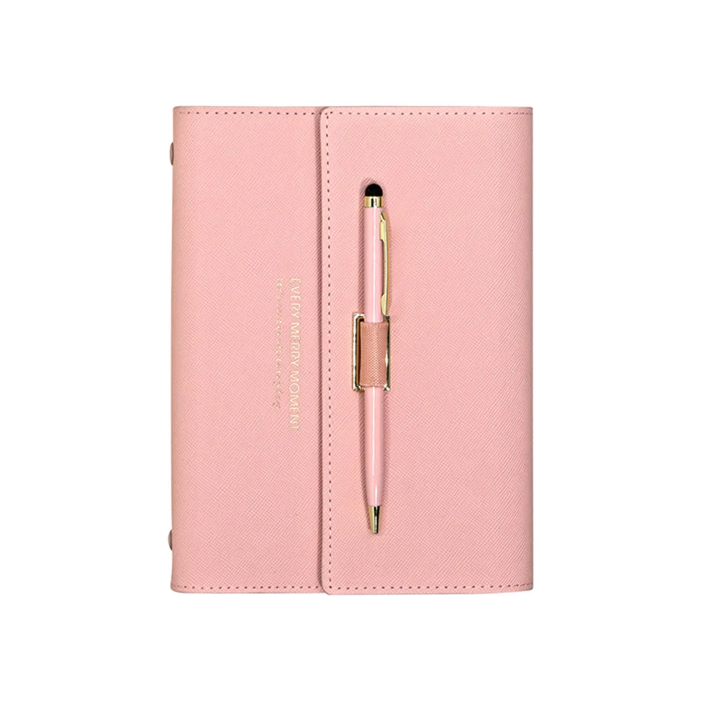 Refillable Stationery Diary Business Journal Customized Ring Binder Printed Notebook