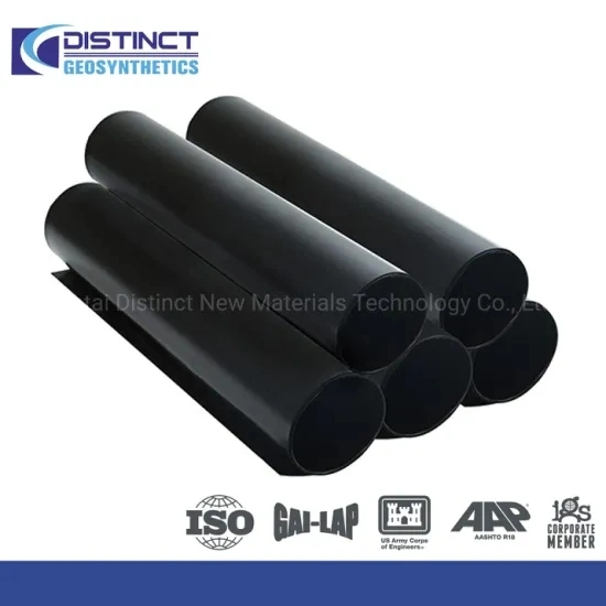 High Density Polyethylene HDPE Geomembrane, Wick Drain, HDPE Pond Liner Price