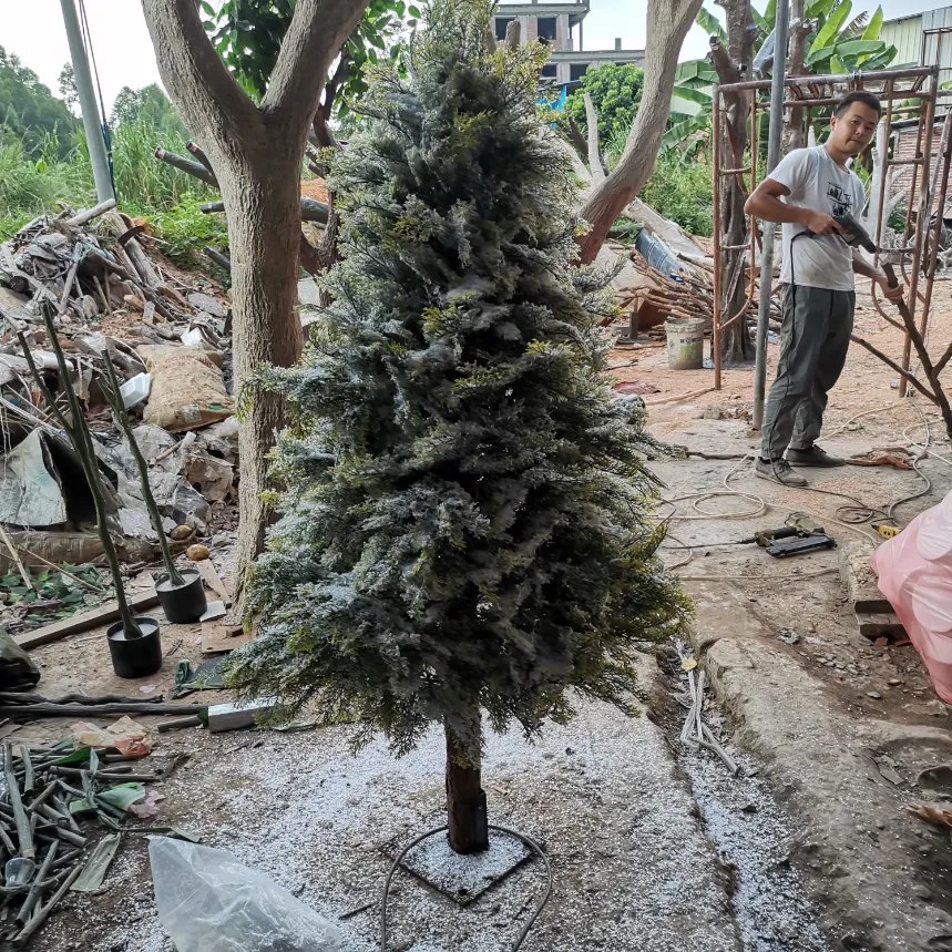 Kundenspezifischer künstlicher Weihnachtsbaum für Weihnachtsdekoration Hauptdeko-Baum Handwerkslieferant