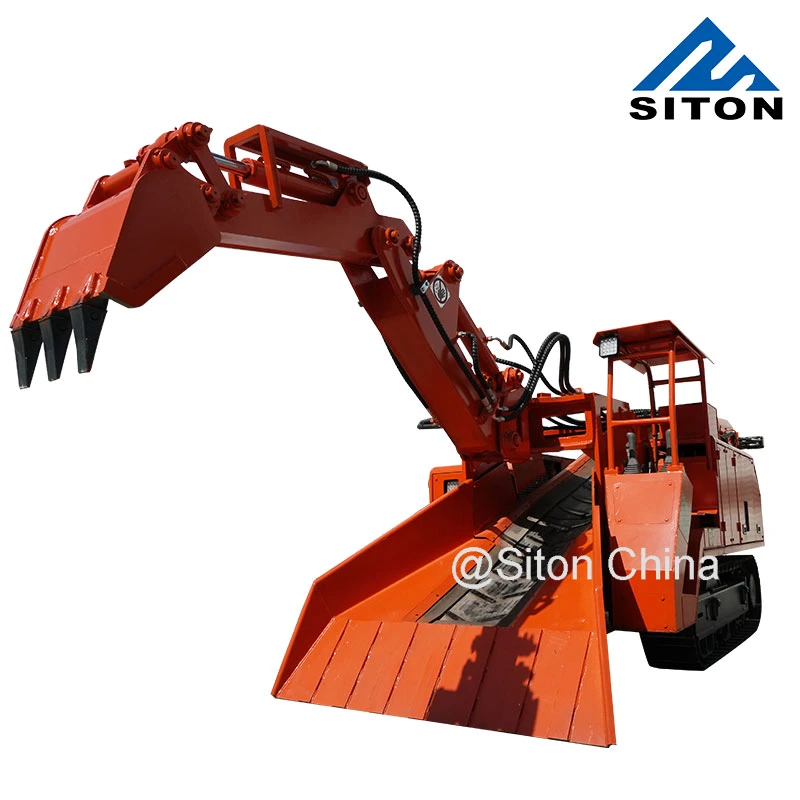 Siton Mining Excavator Wheel Coal Mine Tunneling Mucking Underground Crawler Muck Loader