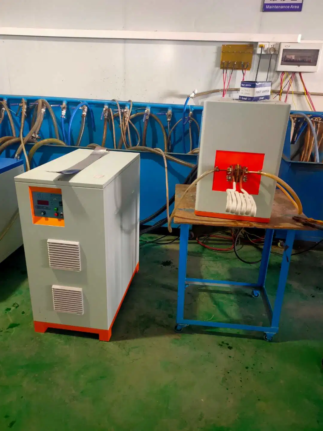 UF-100kw Ultrahigh Frequency Induction Heating Machine