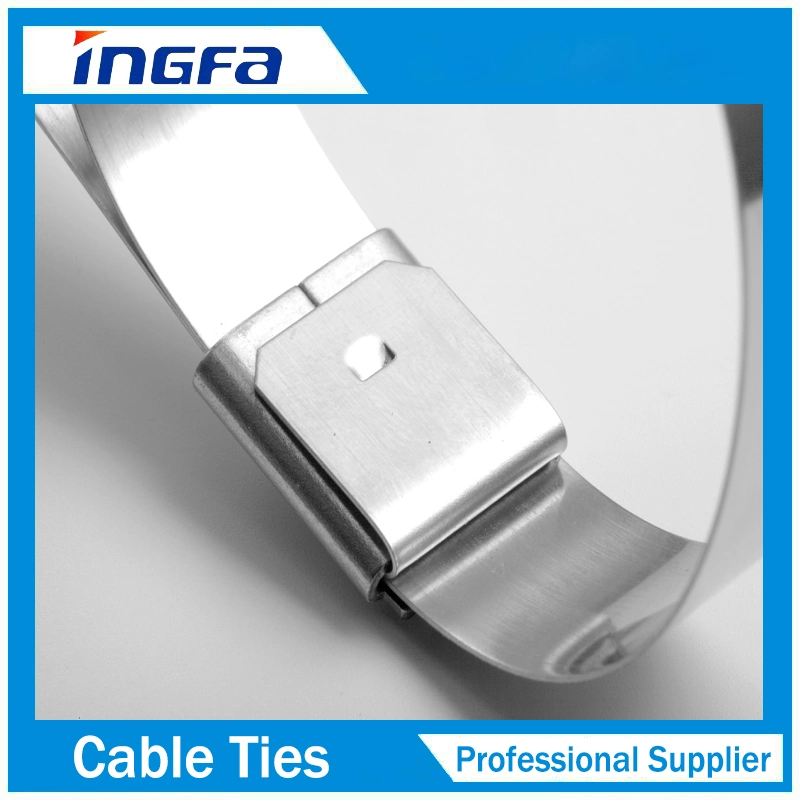 Uncoated Stainless Steel Ties Cable Strap for Industry Application 7.9X300mm