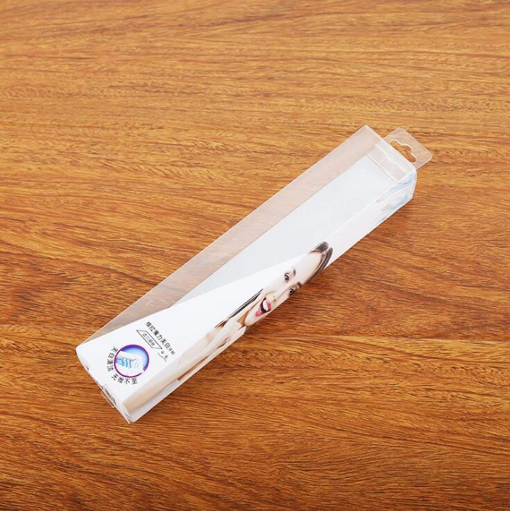 Travel/Home Portable Toothbrush Box Transparent Plastic Toothpaste Packaging Box