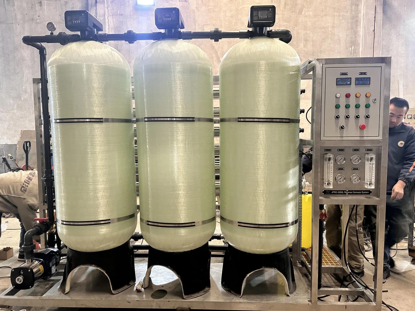 3000lph Water Purification RO System for Farm Irrigation Water Desalination Machines Osmosis