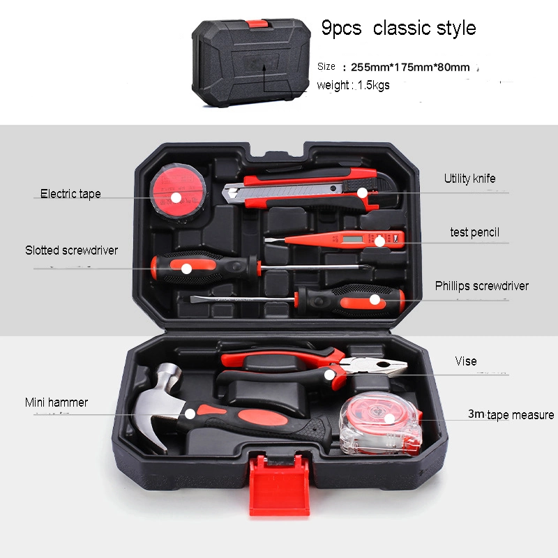 Hand Tool Set with Portable Suitcase