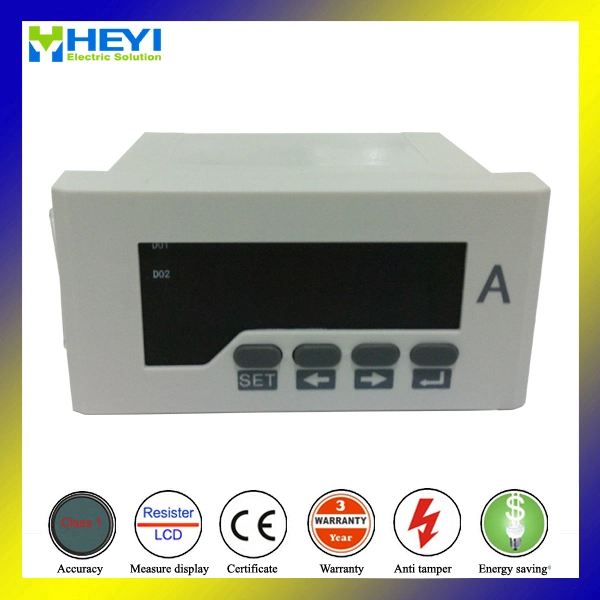 Rh-AA51 96*48 Hole Size Digital Panel Ammeter Measuring AC Digital Ammeter LED Display