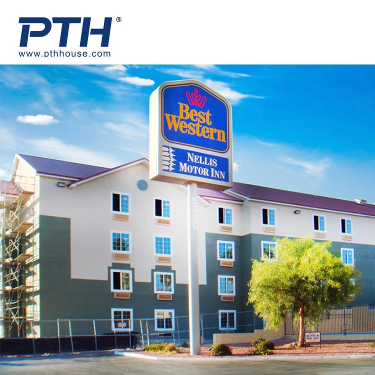 High quality/High cost performance  Modular Prefabricated Light Steel Villa House Hotel in Las Vegas