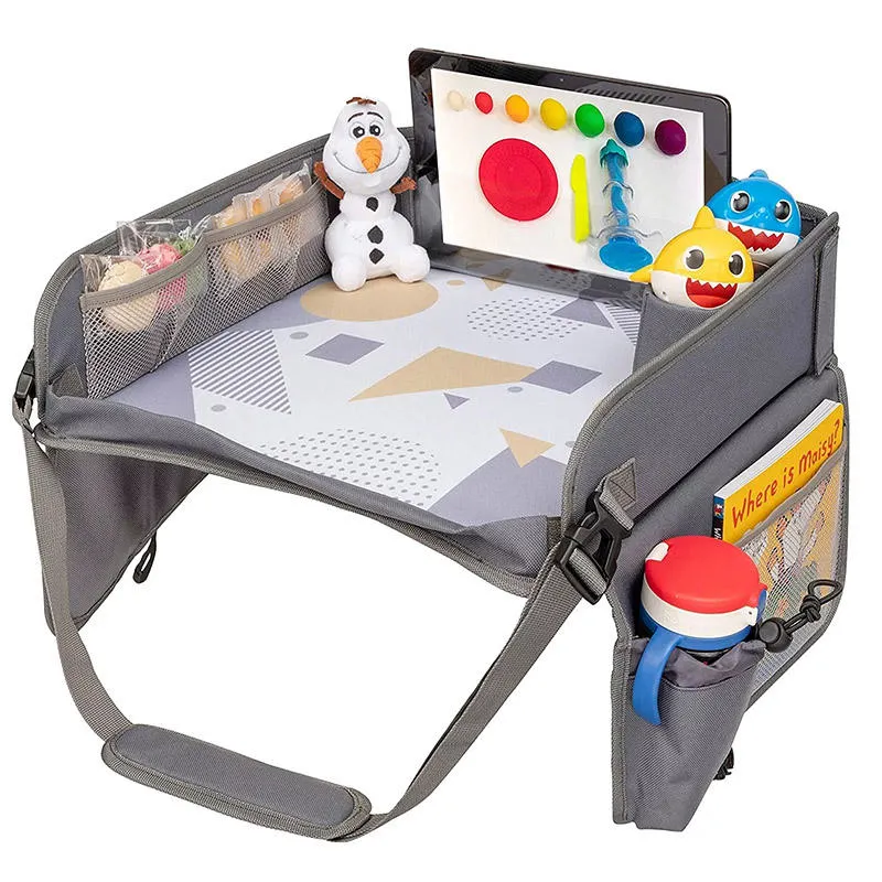 Hot Sell Children Play Snack Bag Car Seat Table Kids Travel Tray