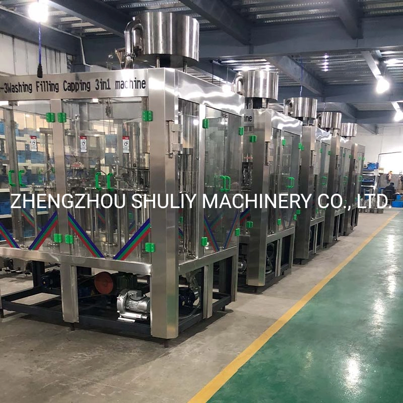Automatic 3 in 1 Liquid Bottle Washing Filling Capping Machine
