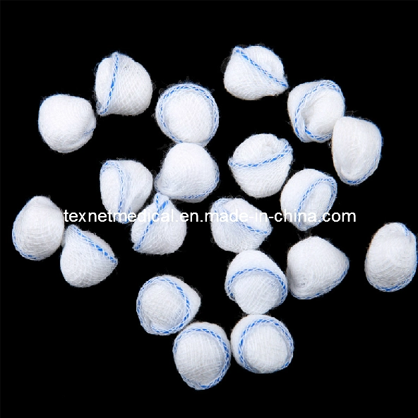 CE and ISO Certificates Absorbent Peanut Sponge Gauze Ball