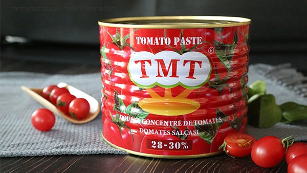 L'Italien de Hunt's la pâte de tomate et le ketchup de l'usine