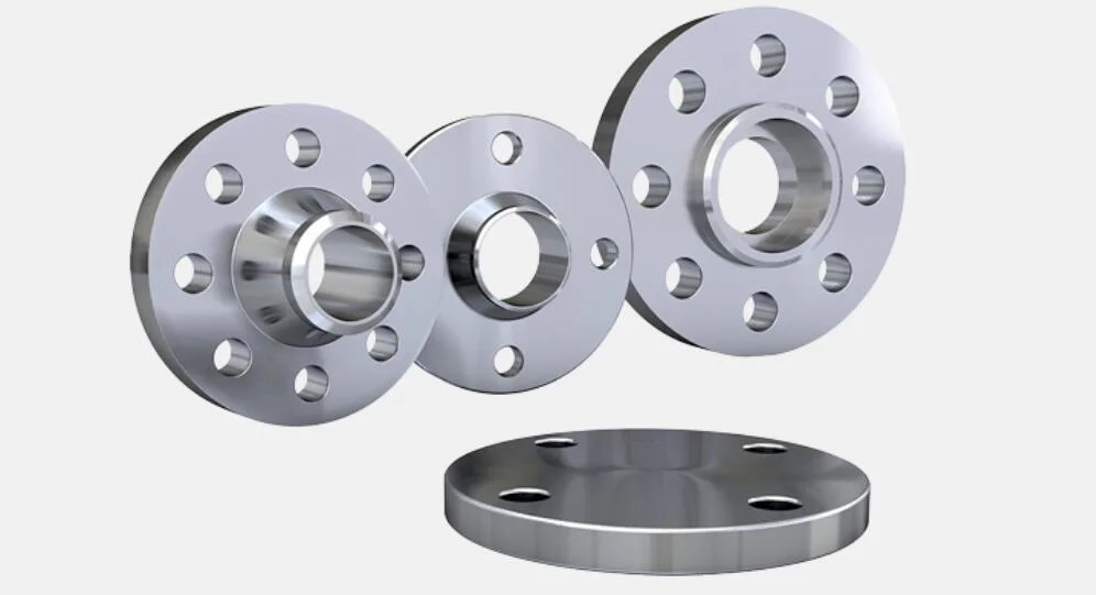 Liga de Alumínio Fundido do flange do tubo para Sistema de Purificação de Água Industrial Flange