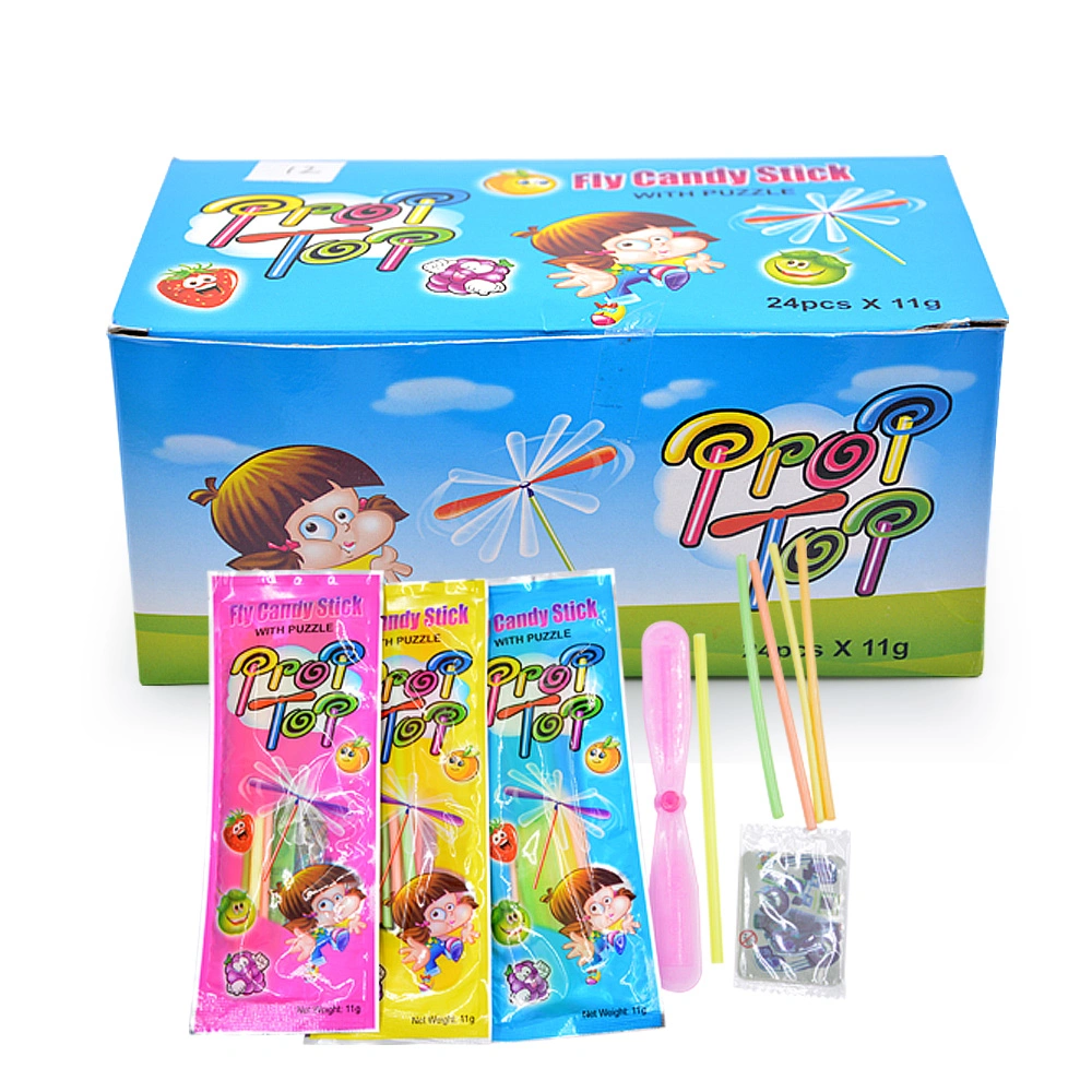 Factory Wholesale Mix Fruit Cc Stick Candy with Tattoo