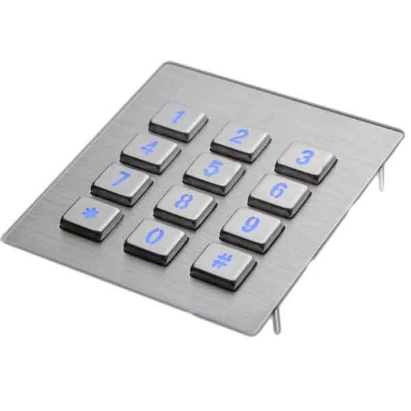 Access Control Keypad/Stainless Steel Keypad for Kiosk