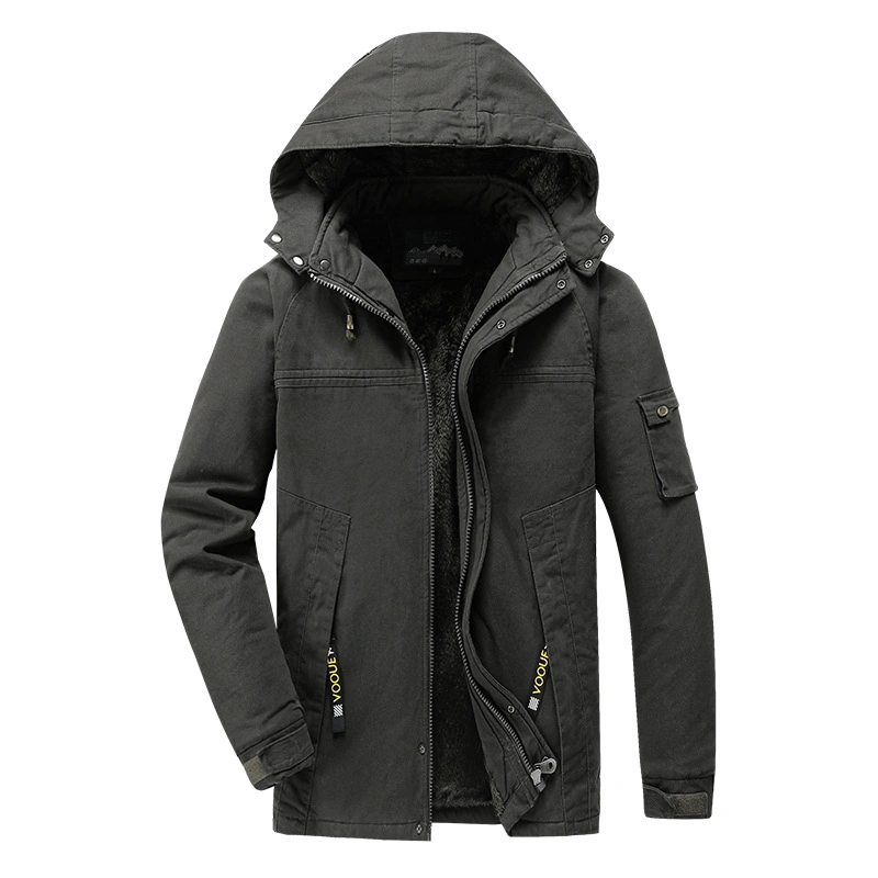 OEM Thickened Men's Jacket Pure Cotton Casual Winter Coat Men's Cotton Coat