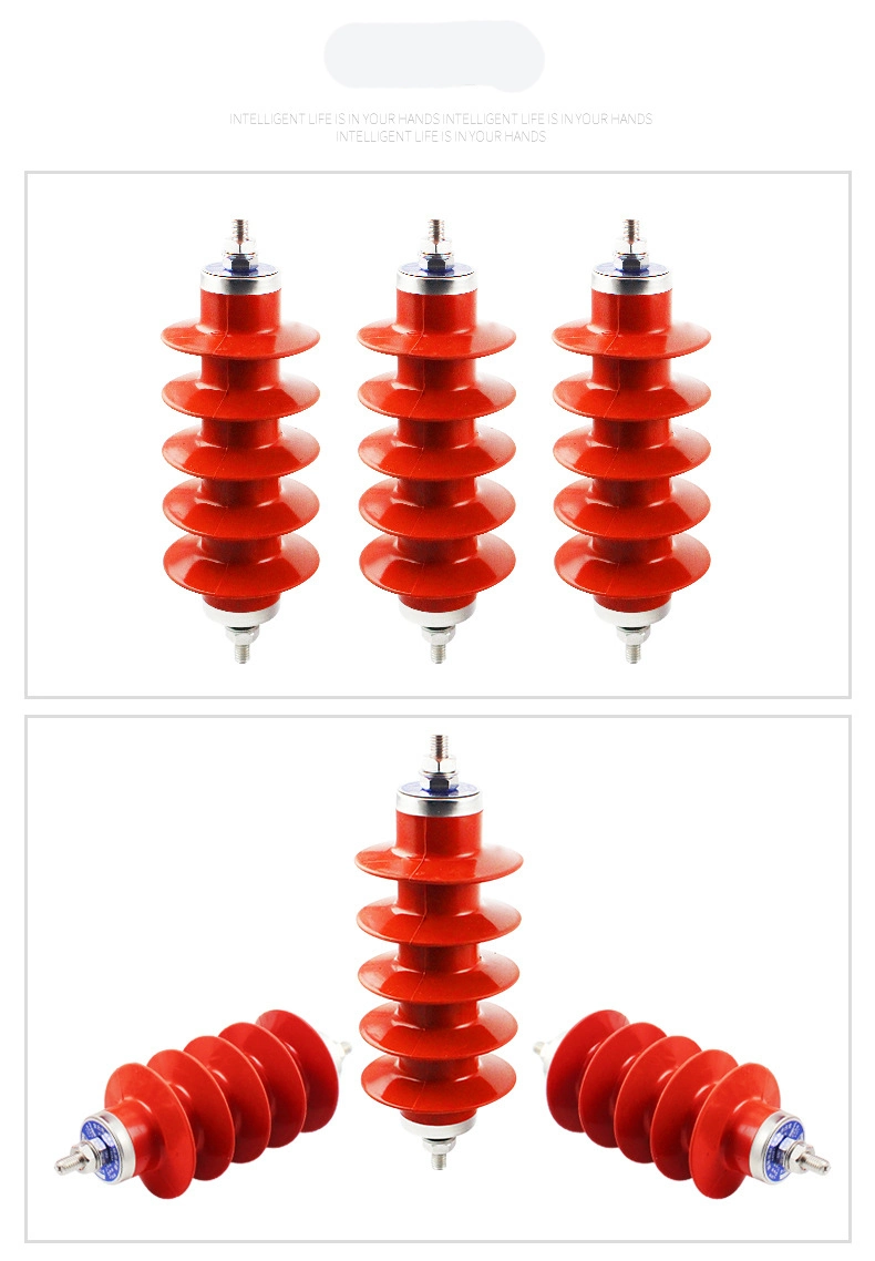 El óxido de zinc Lightning Protector Protector de transitorios de intercepción de 10kv