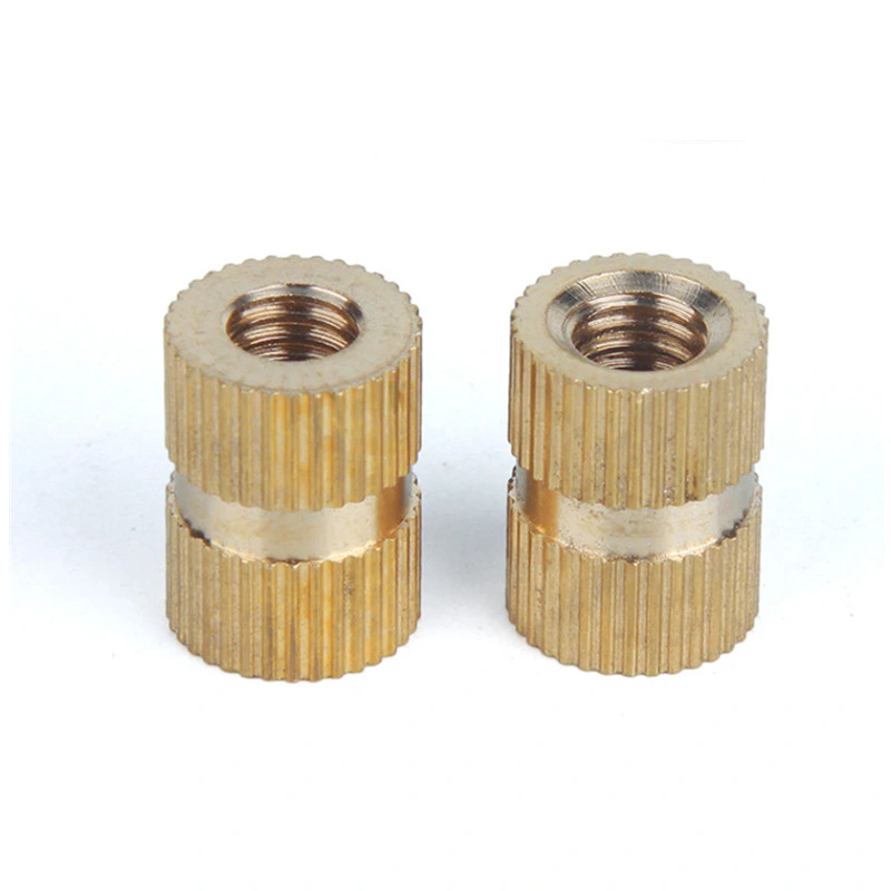 Custom Precision CNC Machined M6 Brass Insert Nut