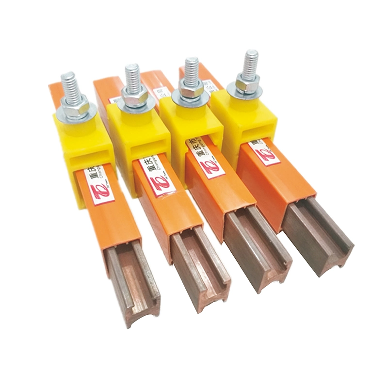 Combined Single Pole Aluminum Copper Conductor Busbar for Gantry Crane