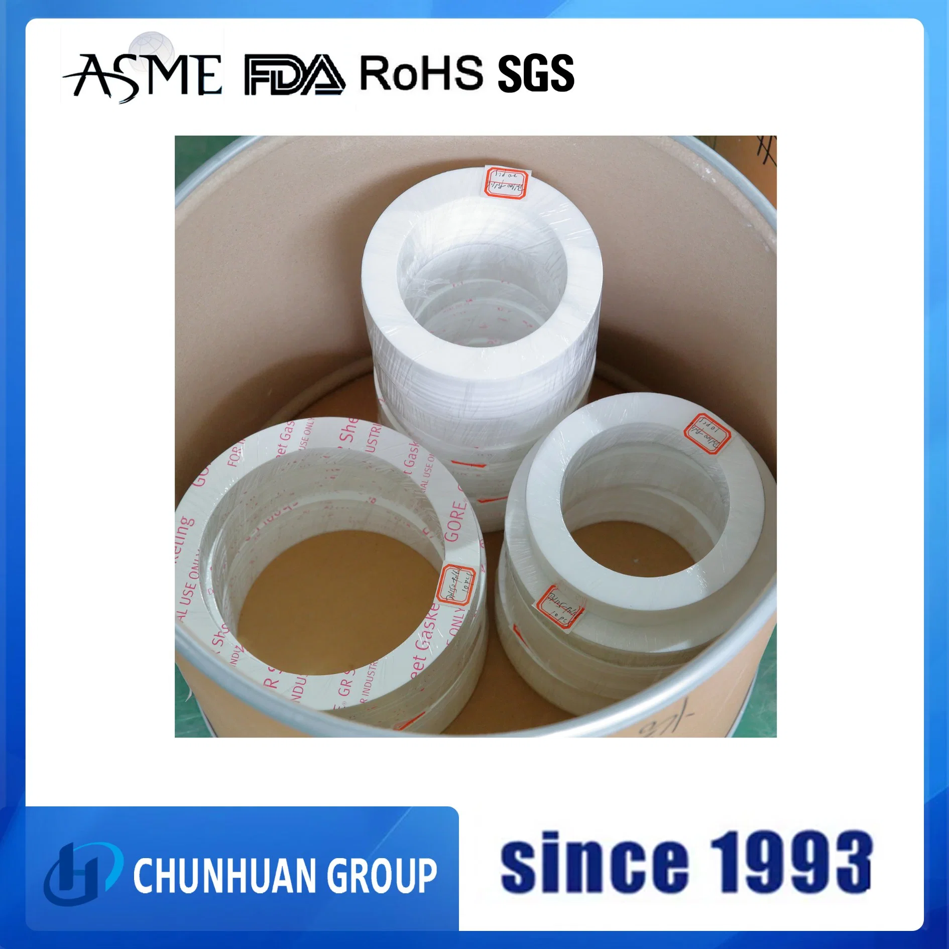 PTFE Tube Filled with Bronze / Carbon / Glass Fiber