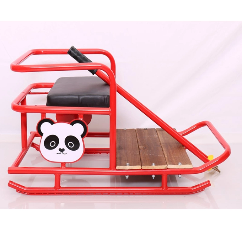 Original Manufacturer Winter Panda Sled with a Dedicated Four -Petal Ice Cone Snow Tracks Vehicle Snowmobile Snow Bike