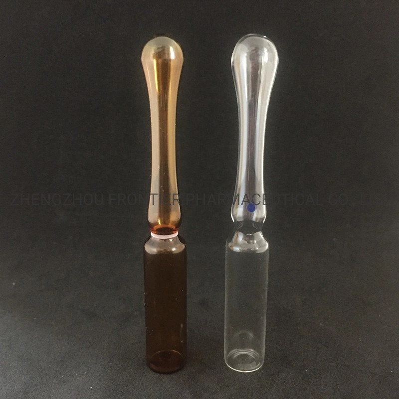 1ml Type D Natural Borosilicate Glass Ampoule for Medicinal Liquid