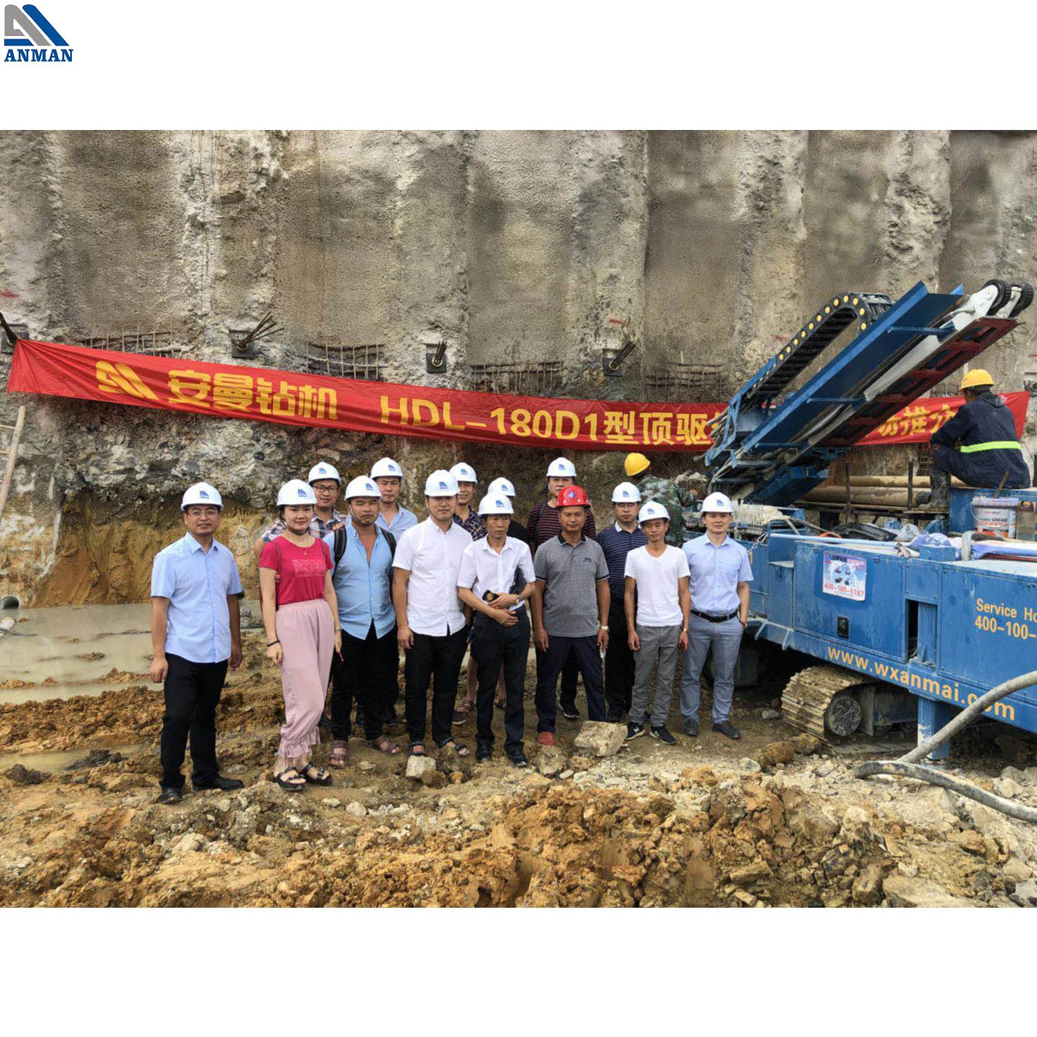 Hdl-160d Bleached Stone High Efficiency Drilling Rig