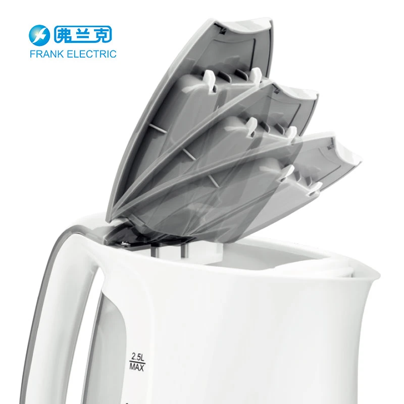 CB/CE/EMC/RoHS/LFGB 2.5L Electric Kettle with Auto Switch off & Swivel Base