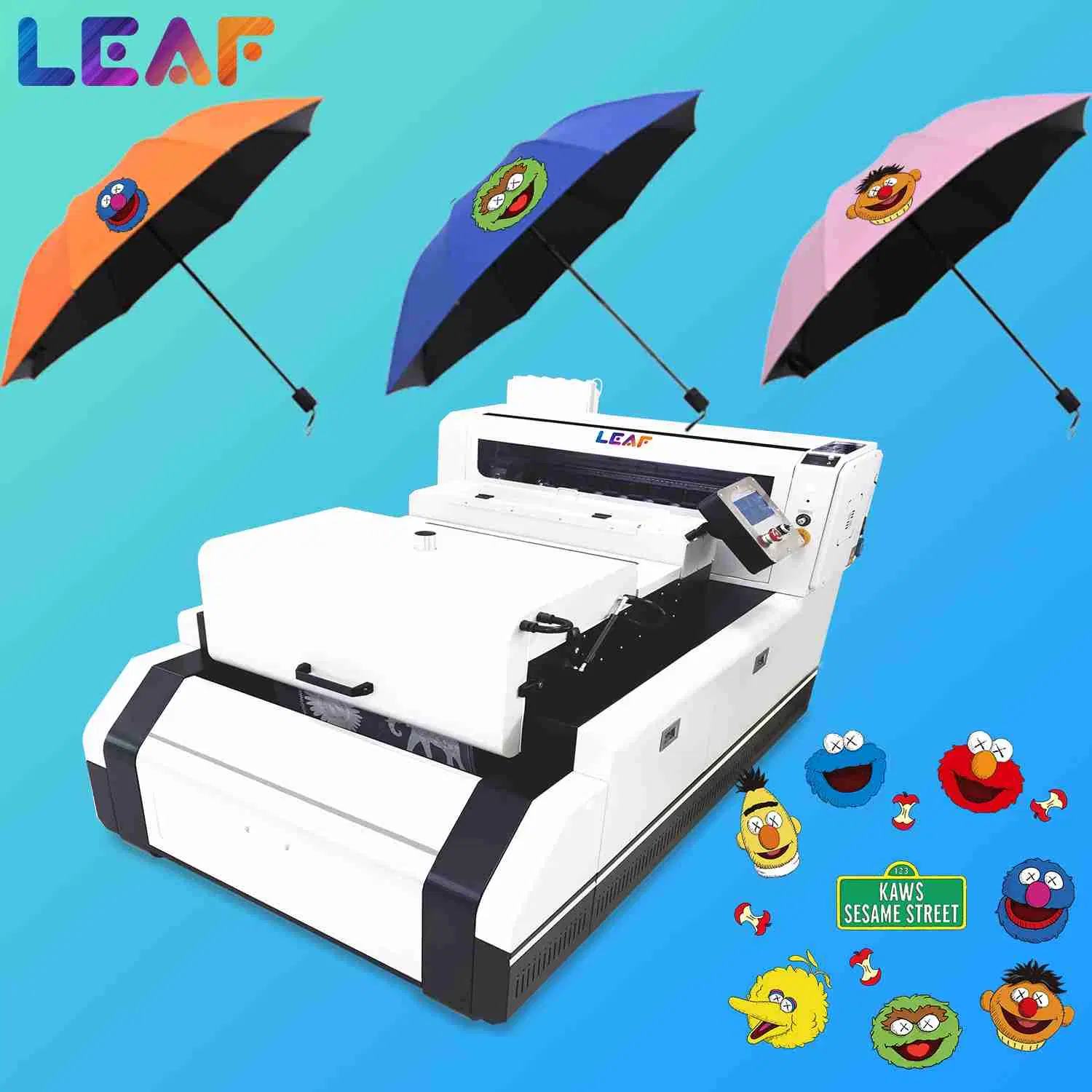 LEAF A3 Inkjet T shirt Printing Machine i3200 DTF Printer For Fabric