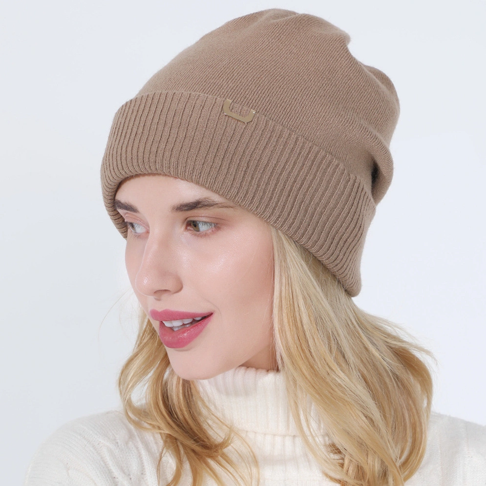 Otoño Invierno Slouchy punto Slouchy Gorro de esquí de gorro