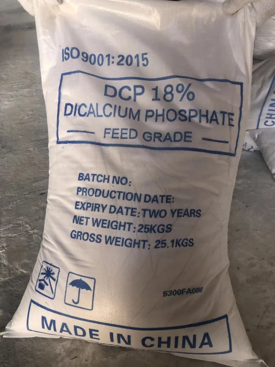 Feed Grade Dicalcium Phosphate DCP 18% Granular/Powder Animal Additive CAS No. 7789-77-7