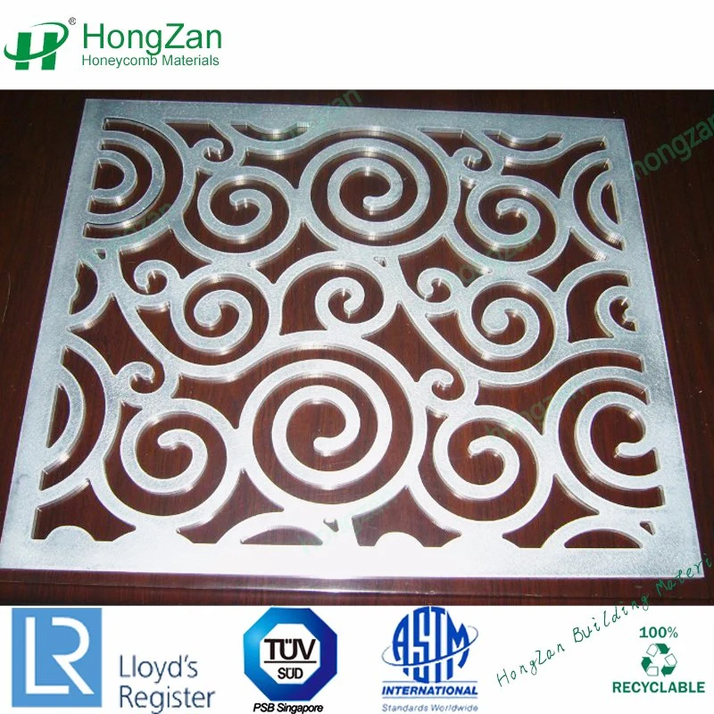 Cladding Decorative Aluminum Laser Cut Decor Metal for Classic Artistic Palaces Facade Outdoor