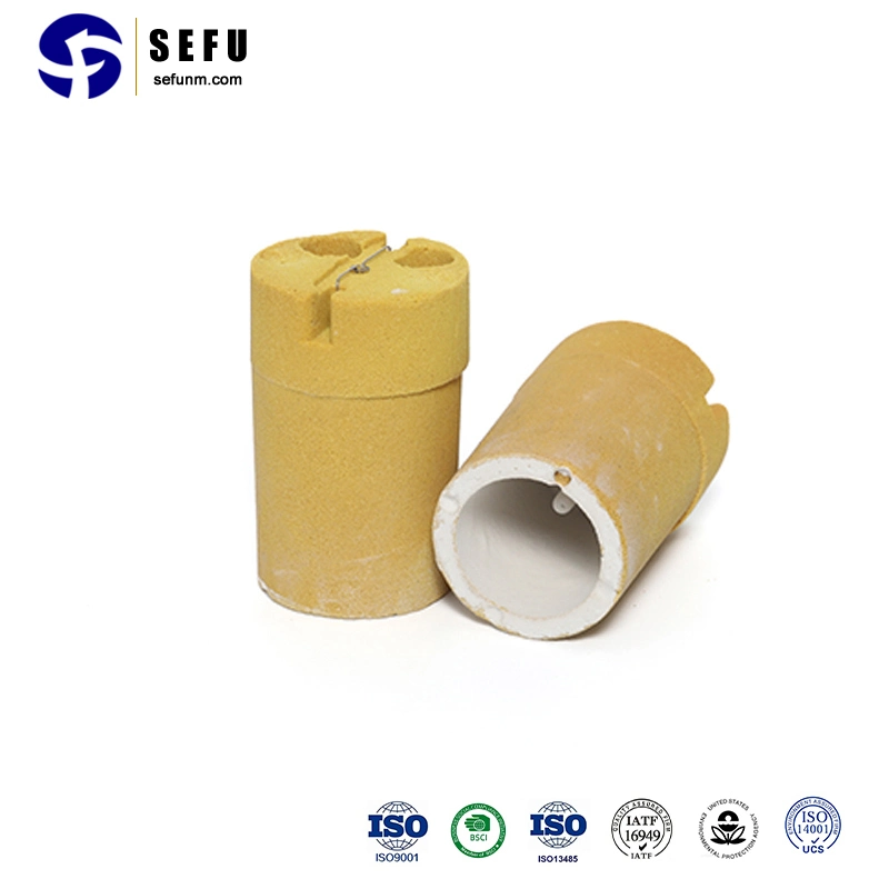 Sefu Foundry Materials China Thermal Analysis Cup Manufacturing Refractory Material Thermal Analysis Carbon Cup