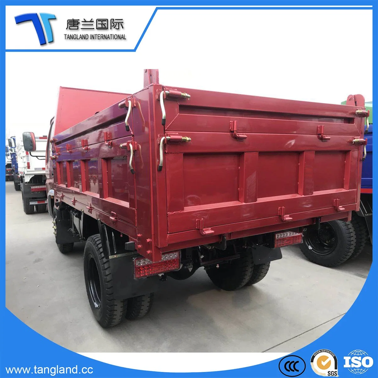 4*2 Light Duty Dumping Self-Discharge Dumper Dropside Truck