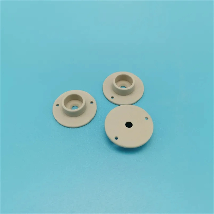 Customized Grey Color High Heat Conductivity 180W/M. K Aluminum Nitride Aln Ceramic Insulation Disc Part