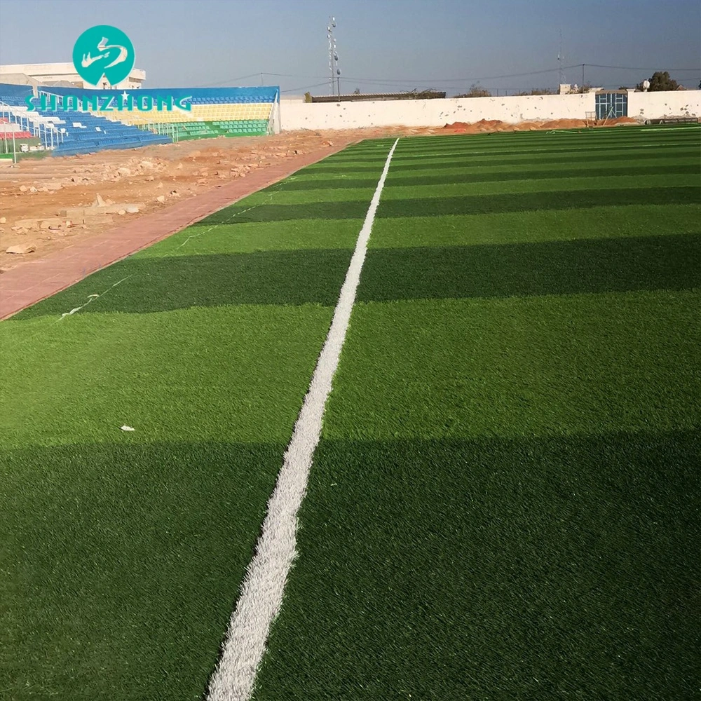 SGS Certification Multiple Colour Qingdao Green Plant Outdoor 50mm Football Grass Synthetic Turf Court