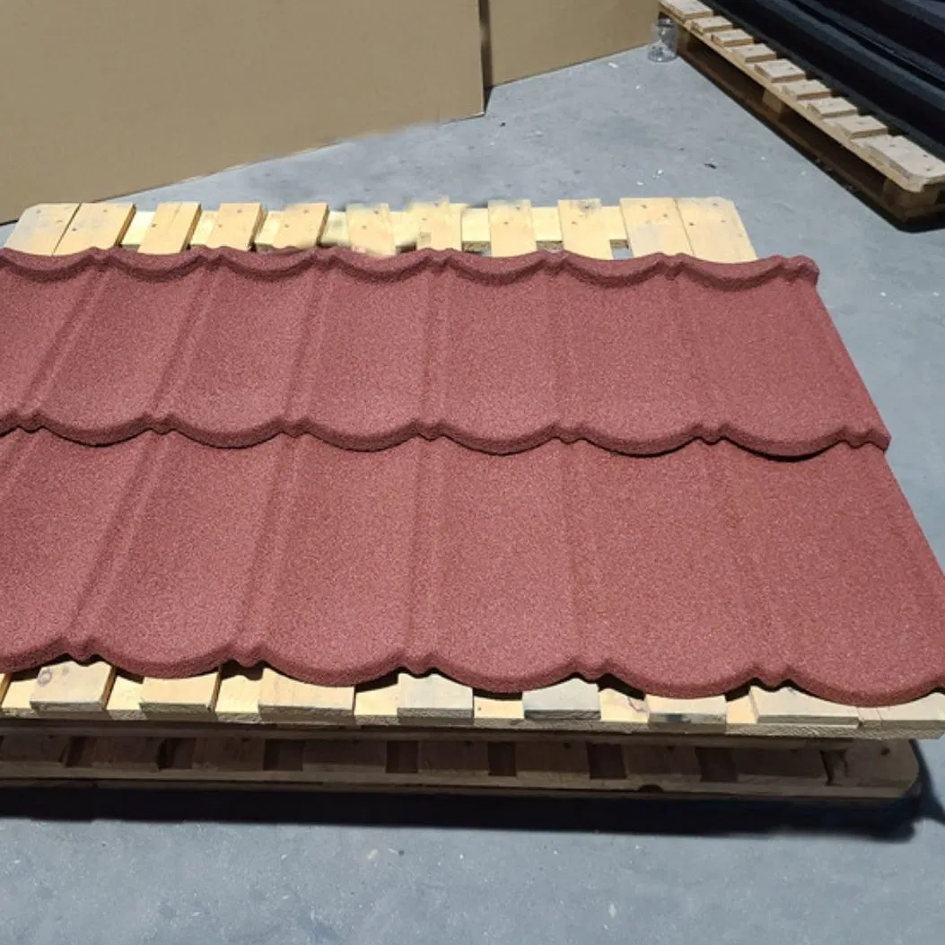 Factory Directly Sale High quality/High cost performance  Roofing Material Stone Coated Steel Roofing Tile