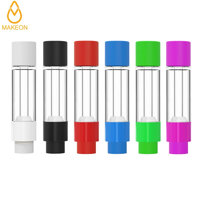 510 Atomizer Makeon G1 de material plástico All-Glass 510 cartuchos de 1.0ml carros marca OEM Embalaje Personalizado libres de metales sin plomo