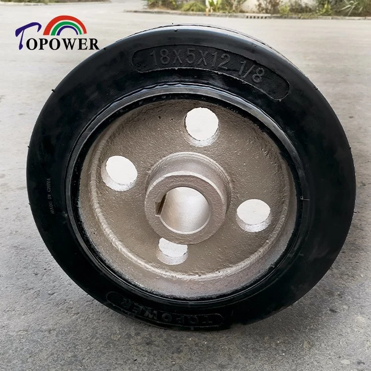 High Stability Press on Solid Tires18X5X12 1/8 457X127X308