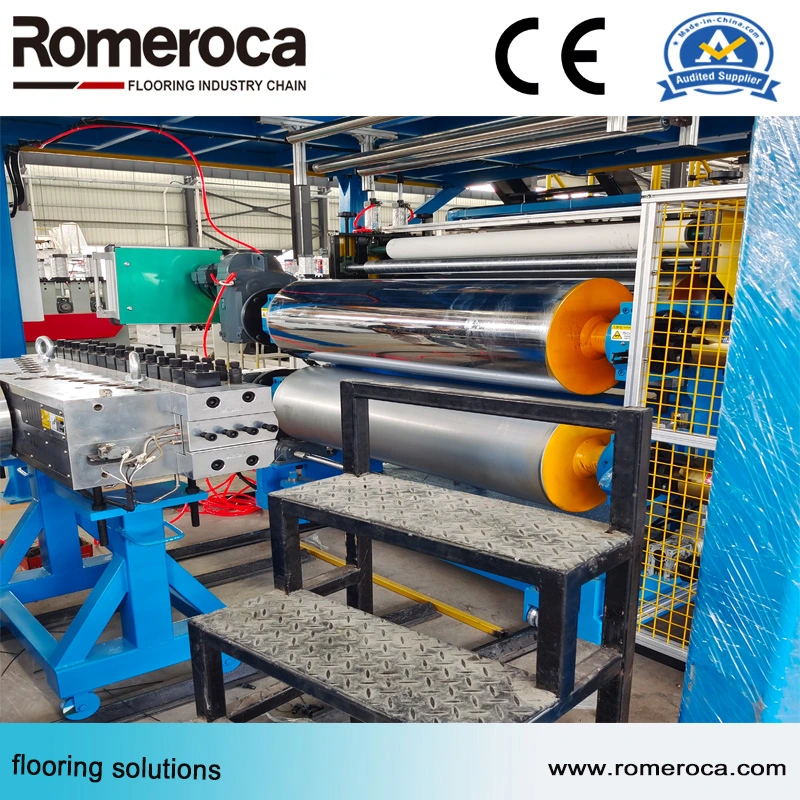 Complete Plastic PVC Lamination Production Line Machine for Spc Flooring Planks